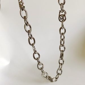 Michael Kors Silver Chain Link Necklace